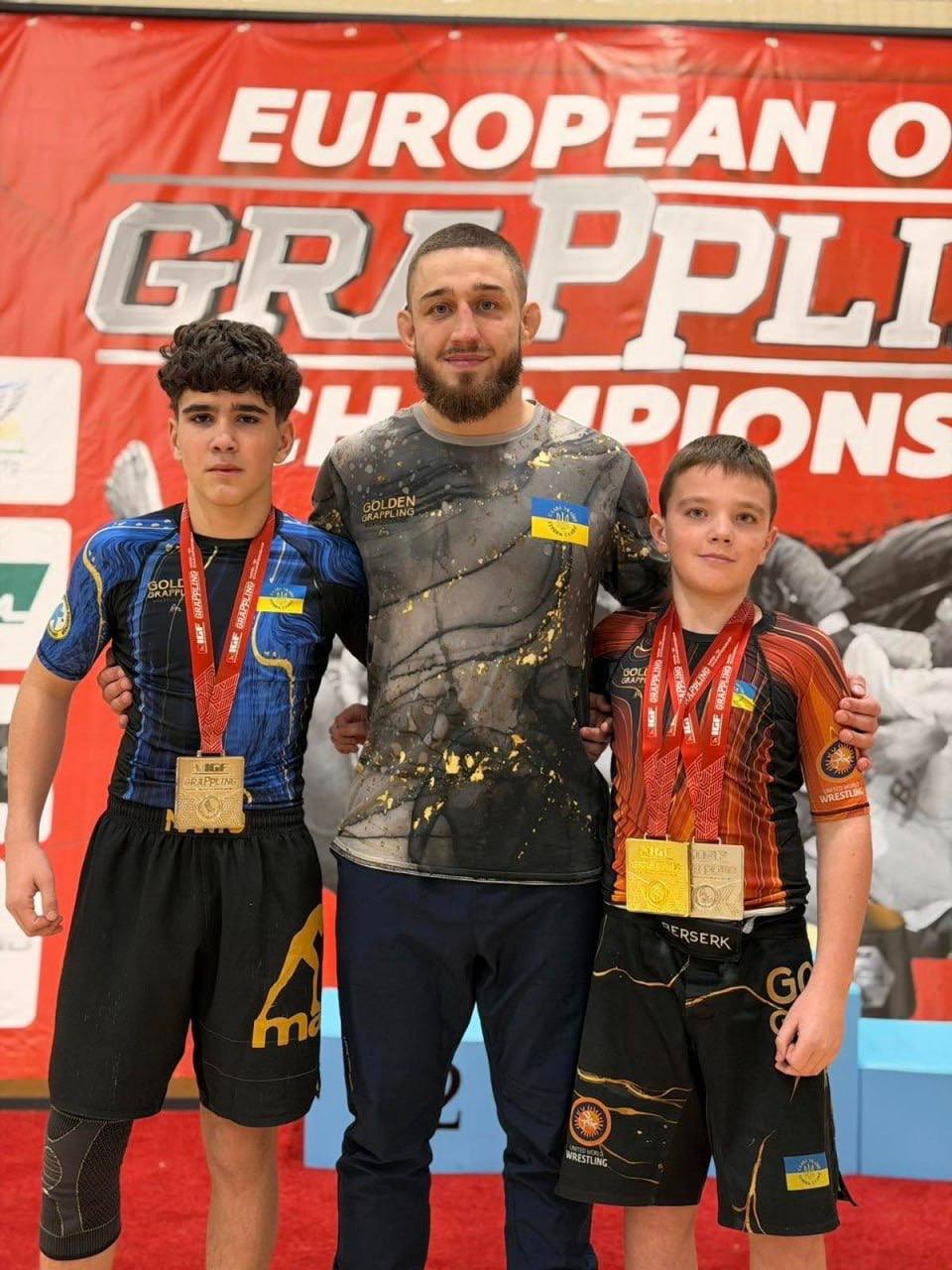 Вихованці чернівецької ДЮСШ вибороли медалі на чемпіонаті Європи з греплінгу